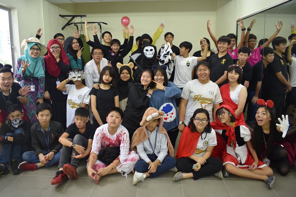 Harvest Academy Leadership Council teambuilding activity